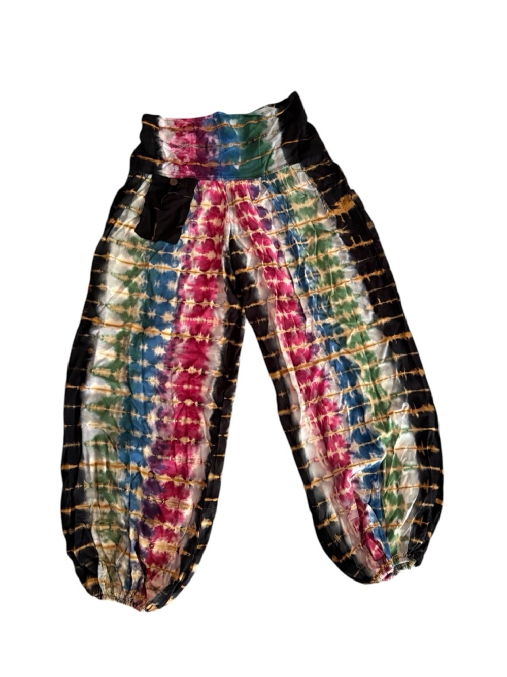 Earthbound Trading Co Balloon Tie-Dye Pants - Picture 2 of 7